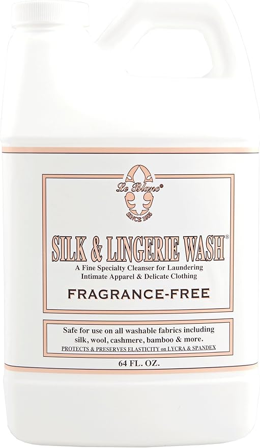 Le Blanc® Fragrance-Free Silk & Lingerie Wash – Luxury Laundry Cleanser for Delicates - 64 oz. (1 pack)