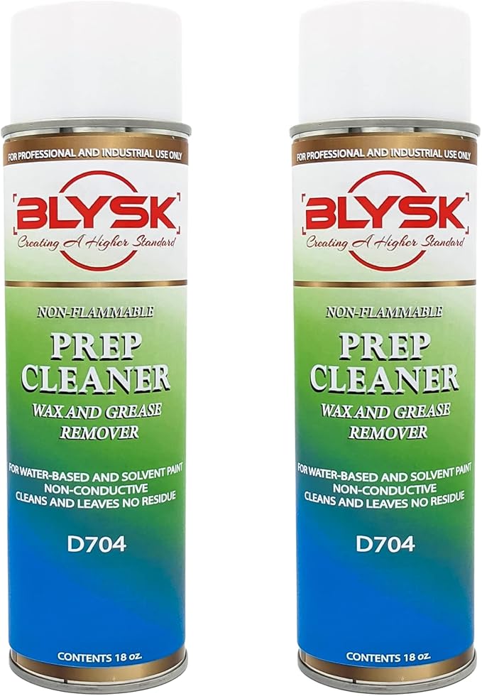 Prep Cleaner Wax and Grease Remover (D704) 18oz. Engines, Mechanical Parts, generators, Pumps Fans (2)