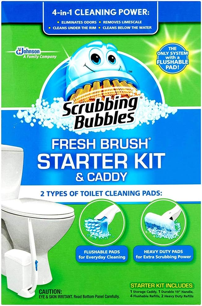 Scrubbing Bubbles Fresh Brush Starter Kit and Caddy
