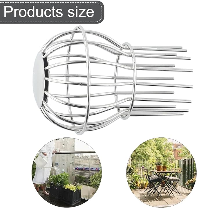 304 Stainless Steel Drain Filter Strainer, Anti-Blocking Round Downspout Mesh Cover for Roof Gutter Cleaning Tool(75MM)