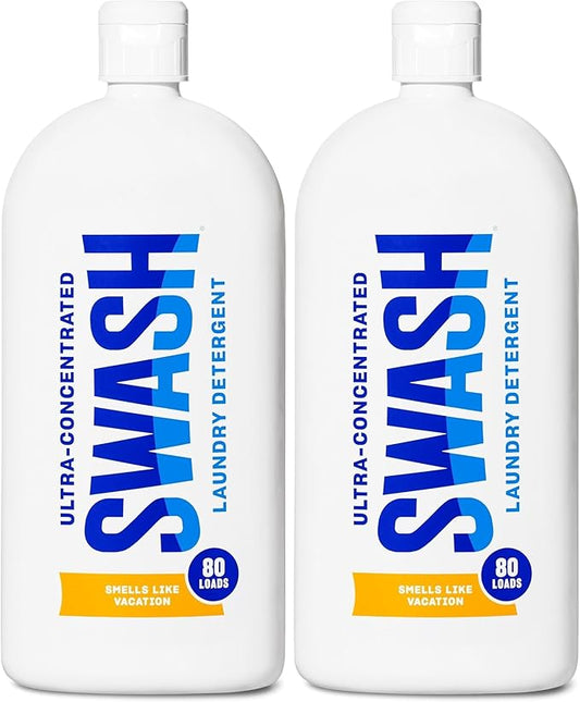 Swash® Smells Like Vacation HE Ultra-Concentrated Liquid Laundry Detergent,(Pack of 2)