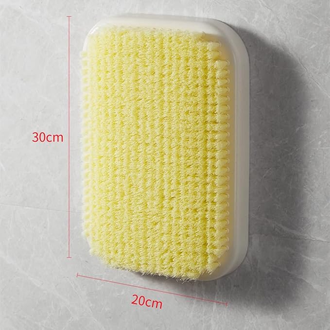 Dry Brushing Body Back Rubbing Brush Back Massage Bath Brushes Exfoliating Stain Removal Scrub Wall Mounted Bathroom Body Wash Cleaning Tool