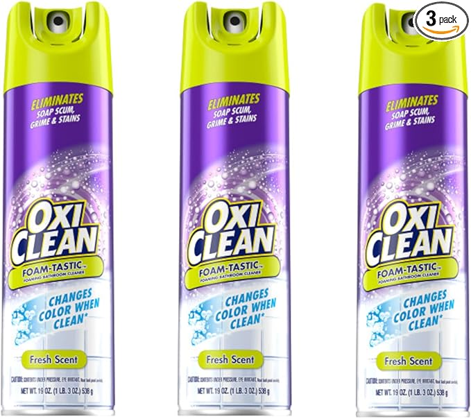 OxiClean Foam-Tastic 19 Oz. (Pack of 3)