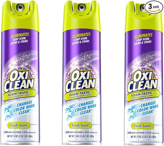 OxiClean Foam-Tastic 19 Oz. (Pack of 3)