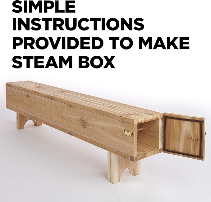 Earlex SS77USSG Steam Generator, 1.3-Gallon Capacity, 12' Hose, Steamer for Wood Bending, Steam Box for Wood, Portable Steam Generator