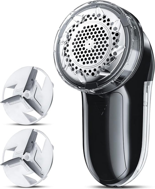 Bymore Fabric Shaver, Lint Shaver, Sweater Shaver for Clothes, Space Black | Compact one-button design refreshes clothes quickly and fits easily in a bag for home, office or travel by Bymore