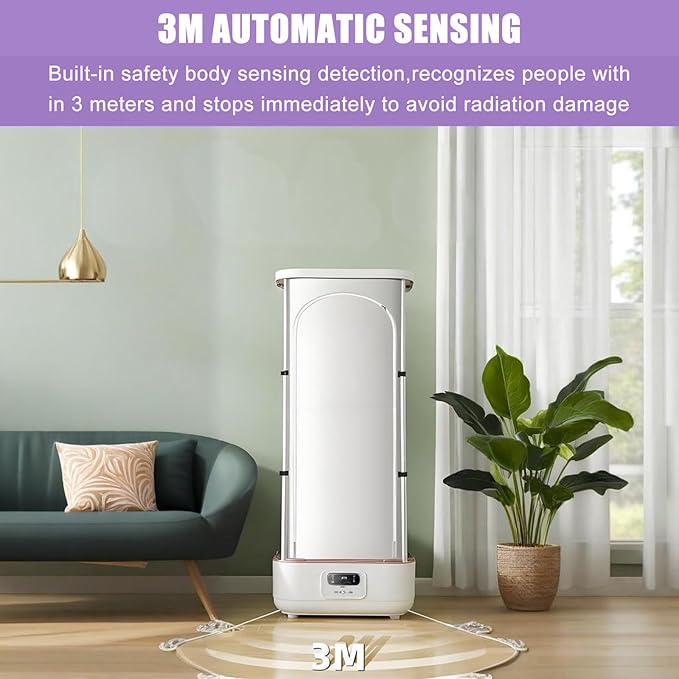Automatic Vertical Garment Steamer System with Remote, 900W Wireless Steam Iron and Drying Station, Multi-Function Steam Closet for Full-Size Clothing and Fabric Care