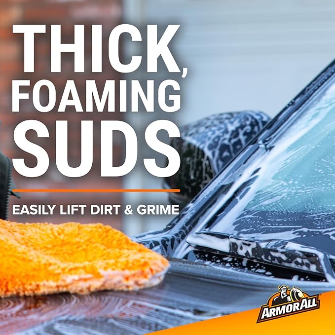Armor All All-Purpose Car Wash, 1 Gal Bottle, Car Wash Soap Easily Lifts Away Dirt and Road Grime