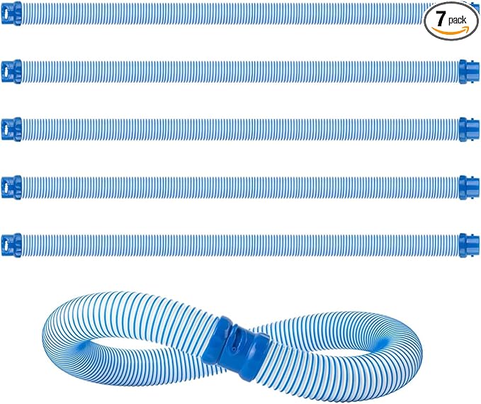 7Pack Pool Vacuum Hose for Zodiac MX6 MX8 39Inch Twist Lock Pool Cleaner Hose Replacement Parts Kit
