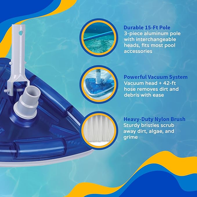 Blue Wave NA394 Large Maintenance Kit for Above Ground Pools