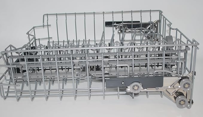 New 20001992 Dishwasher Complete Upper Cutlery Rack Replacement with 20001986, 20000175 Made for Bosch and Thermador. Fits Select ADA Compliant Models Only!