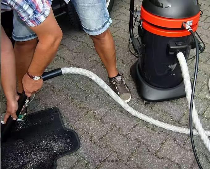 Pneumatic Air Blow-dust Gun Car Wash Interior Cleaning Gun for Blaster Vacuum Cleaner Vacuum Gun Car Detailing(Aluminiun Rotate Tube)