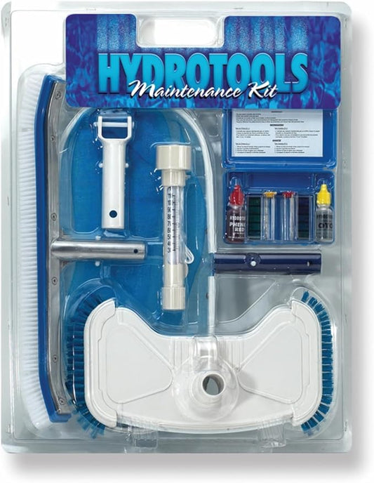 HydroTools Deluxe Swimming Pool Complete Cleaning Maintenance Kit - 18"