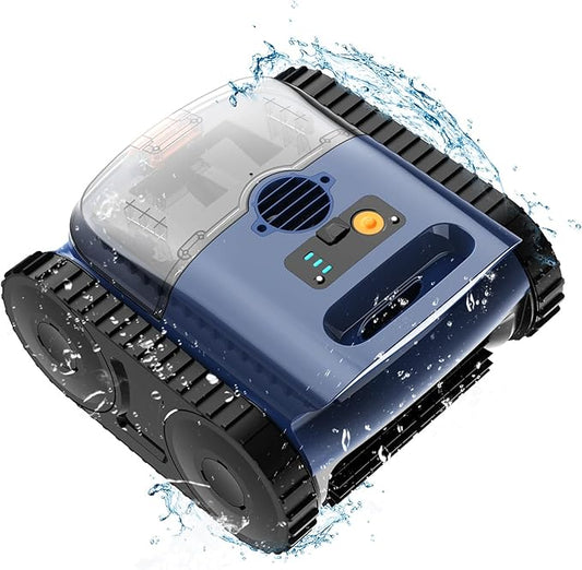 (2026 Upgrade) Cordless Robotic Pool Cleaner, Robotic Pool Vacuum for Inground Pools, Floor, Wall, Waterline and Drain Cleaning, 180 min Battery Life for Pool Up to 2150 Sq.ft
