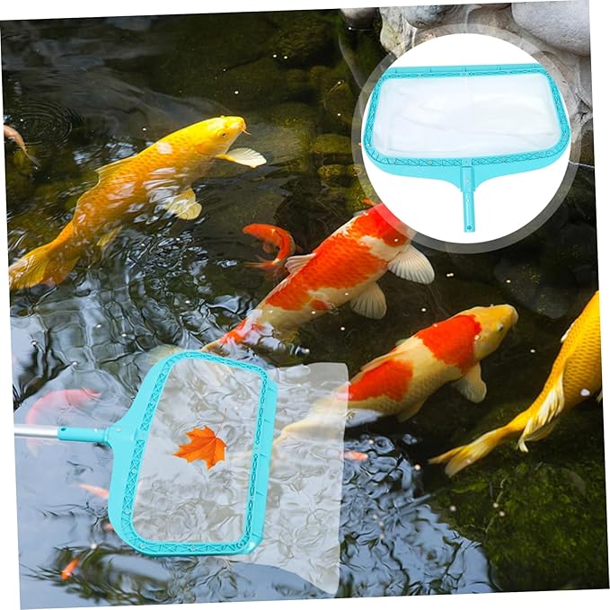 Swimming Pool Leaf Skimmer Net Pool Cleaning Tool for Efficient Maintenance of Spas Fountains Ponds and Sturdy Design