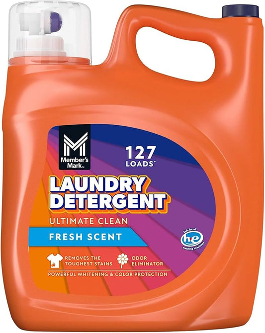 Member's Mark Ultimate Clean Liquid Laundry Detergent (196 oz, 127 loads)