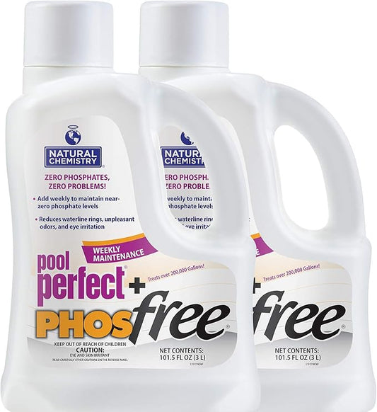 Natural Chemistry® Pool Perfect® + Phosfree®, 3-Liter (2-Pack)