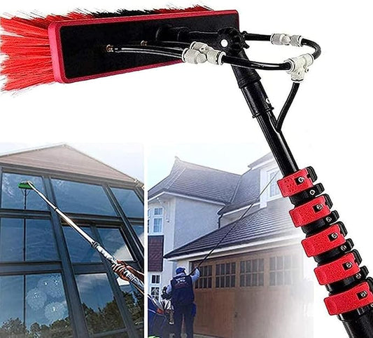 12-36 Foot Window Cleaning Water Fed Poles,Window Cleaning Water Fed Poles Roof Cleaning Tools,Cleaning Tool for Window Glass, Solar Panel,7.2m/24FT