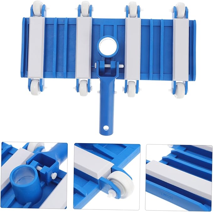 Pool Brush Head Swimming Pool Cleaning Tool Flexible Suction Head Vacuum Cleaner