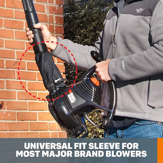 Worx Gutter Cleaning Kit with 11” Inches Tubes for Worx Leaf Blowers, WA4094