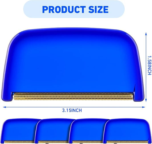 Boao 4 Pieces Sweater Combs to Remove Pilling Sweater Defuzzer,Classic | Multi-Fabric Sweater Comb, Wool Cotton Pilling Remover, Remove Fuzz and Bobbles from Clothes Coats Blankets - Image 2