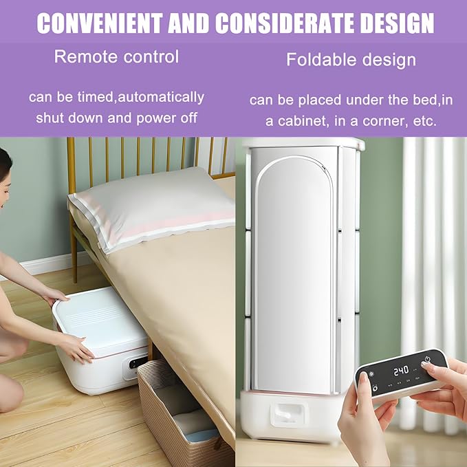 Automatic Vertical Garment Steamer System with Remote, 900W Wireless Steam Iron and Drying Station, Multi-Function Steam Closet for Full-Size Clothing and Fabric Care