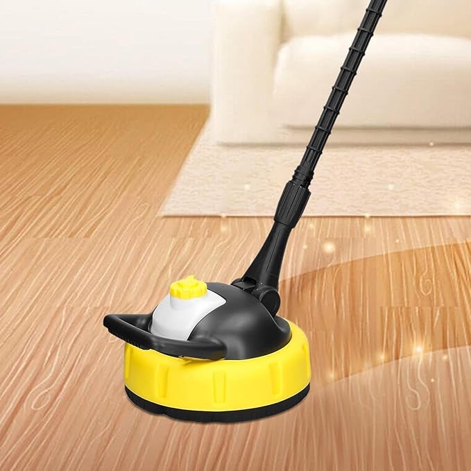 Pressure Washer, Concrete Cleaner, Pressure Washer Broom | Reusable Cleaning Tools Sidewalk Scrubber, Portable Outdoor Scrub Cleaner for Driveways, Walkways, Yards