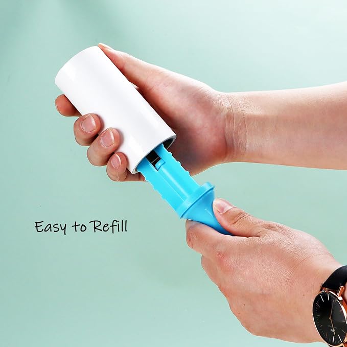 Lint Roller Refills 4 inch Bulk 10 Rolls Total 600 Sheets Extra Sticky Lint Remover Replacement Refills Compatible with Evercare PetLovers Muji IKEA and Others (Inside Dia. 1-1/2 inch) - Image 4