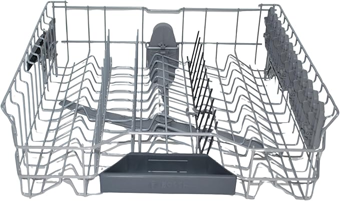New 20001992 Dishwasher Complete Upper Cutlery Rack Replacement with 20001986, 20000175 Made for Bosch and Thermador. Fits Select ADA Compliant Models Only!