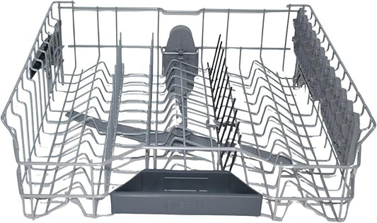 New 20001992 Dishwasher Complete Upper Cutlery Rack Replacement with 20001986, 20000175 Made for Bosch and Thermador. Fits Select ADA Compliant Models Only!