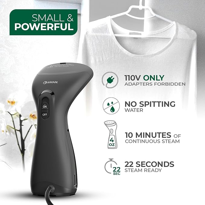 Steamer for Clothes Fabric Steam for Travel & Mini Size Handheld Garment Clothing Steamers for Cloth Travel Woman Gifts