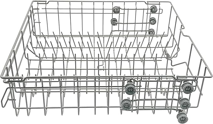 DD82-01385A DD82-01385B Dishwasher Upper/Center Dishrack Assembly Dishrack Basket for Samsung Dishwashers DW80R2031US, DW80R2031UG, DW80N3030US, DW80N3030UB, DW80N3030UW, DW80M2020US