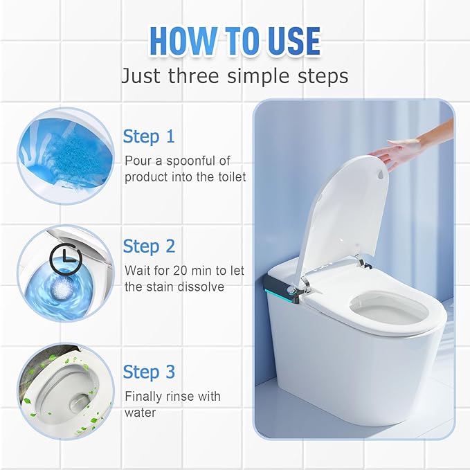 2025 New Foam Toilet Cleaner, Upgraded Powerful Toilet Bowl Cleaner, Advanced Bathroom Cleaner for Home, Powerful Instant Bowl Cleaners for Toilets Squatting Pans (2)