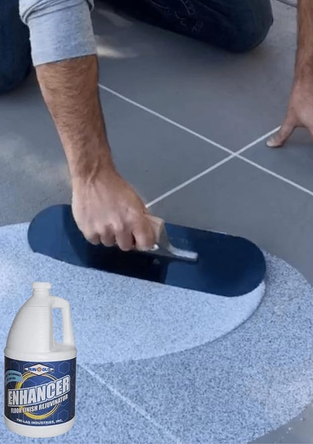 SunGlo Enhancer - Rejuvenate Floor Finish, Spray Buff for Floors Cleaning Supplies, Hardwood Floor Polish (4x1 Gallon Case)