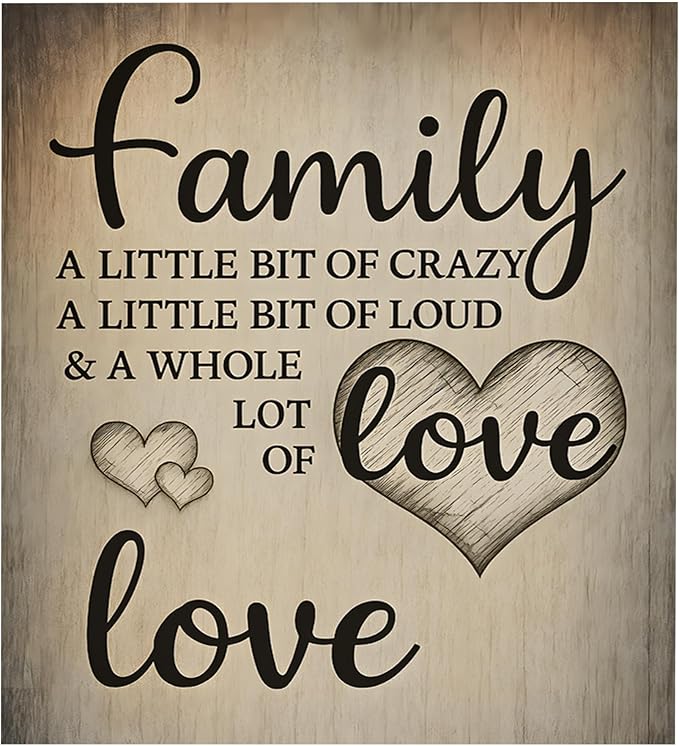 NYZE Dishwasher Magnets Cover, Dishwasher Magnetic Sticker Decorative, 23 x 26 Inch Removable Reusable Dish Washer Cover Mat for Dishwashers Kitchen Appliances(Family Love Quote)