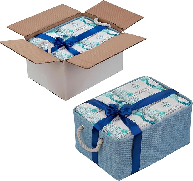 24 Pack Surface Cleaning Wipes Bleach Free, All-Purpose Cleaner for Bathroom, Kitchen, Office, 1728 Count Soft Flow with Gift Basket