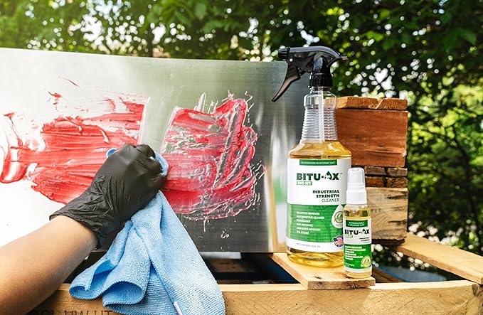 Bio NT: Adhesive & Graffiti Remover, Automotive Cleaner, Degreaser, Removes Adhesives, Paint, Ink, Graffiti, Gum, and Grease. (32 oz spray bottle- pack of 6)