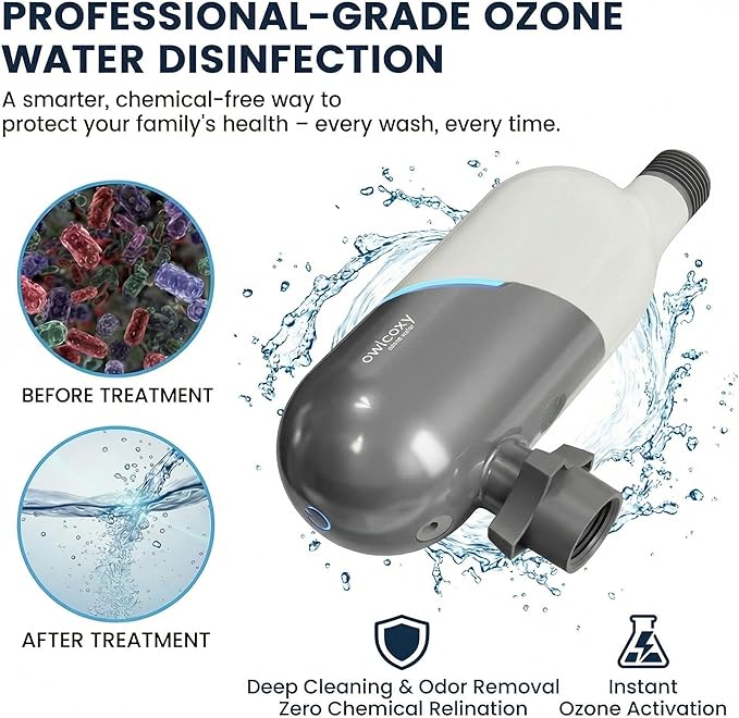 M9-Pro Ozone Water Disinfection Machine - Upgraded Ozone Laundry System for Washing Machines - Safe & Effective Disinfection for Pet Items & Household Goods - Chemical-Free Cleaning Solution