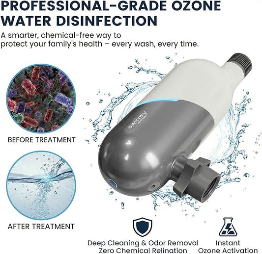 M9-Pro Ozone Water Disinfection Machine - Upgraded Ozone Laundry System for Washing Machines - Safe & Effective Disinfection for Pet Items & Household Goods - Chemical-Free Cleaning Solution