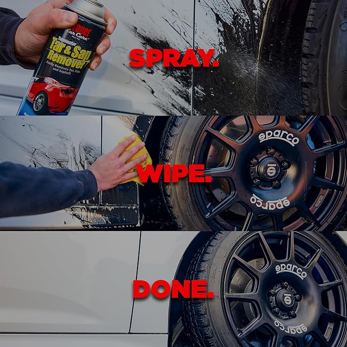 Stoner Car Care Tarminator Tar, Sap, and Asphalt Remover Safe on Automotive Paint and Chrome on Cars, Trucks, RVs, Motorcycles, and Boats – 10 oz (Pack of 2)