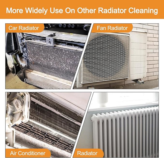 Radiator Cleaning Wand, Pressure Washer Wand, Auto Water Tank Cleaning Device, For Pressure Washer, Car Truck Washer Wand, Gutter Cleaning Tool Fit Over 2000PSI Pressure Washer