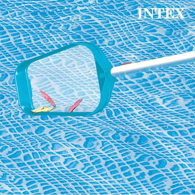 Intex 28002E Cleaning Maintenance Swimming Pool Kit with Vacuum, Surface Skimmer, and Telescoping Pole for Above Ground Pools (Pool Sold Separately)