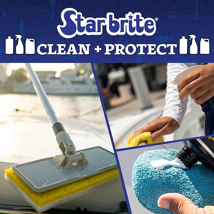 STAR BRITE Ultimate Carpet Clean Spray - High-Performance Marine Carpet Cleaner for Boats, Bass Boats - Removes Tough Stains & Odors - Easy to Use - Ideal for Car, Home, and RV (088922P)