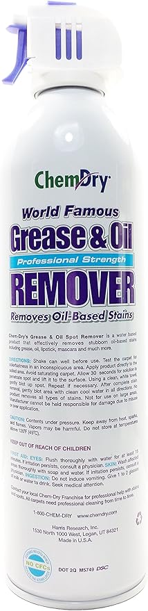 Chem-Dry Professional Strength Grease & Oil Remover 18 oz