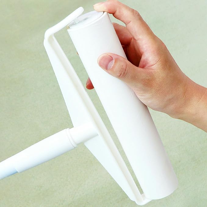 9.45 inch Large Lint Roller Refills Compatible with Delomo PetLovers and Other 9.4'' - 9.5'' Large Lint Rollers for Carpet Floor Pet Hair Remover Refill 60 Sheets per Roll 5 Pack Total 300 Sheets - Image 6