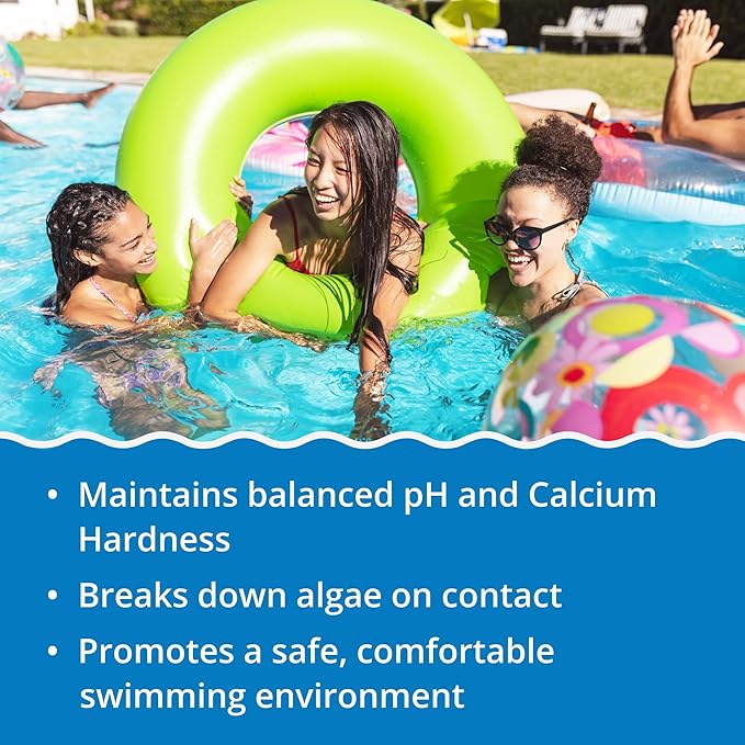 In The Swim Pool Shock – 68% Cal-Hypo Granular Sanitizer for Crystal Clear Water – Defends Against Bacteria, Algae, and Microorganisms - 6 X 1 Pound