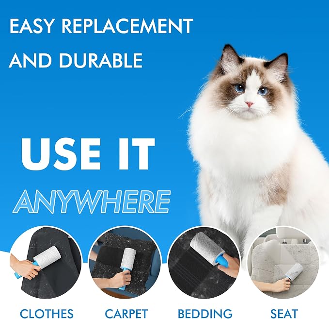 Albatross Health New England 999 Sheets Lint Rollers Refills, 9 Rollers | Easy to Peel, Home Cleaning, Lint Remover for Clothes, Furniture, Couch, Car Seats, Designed for Pet Owners - Image 4