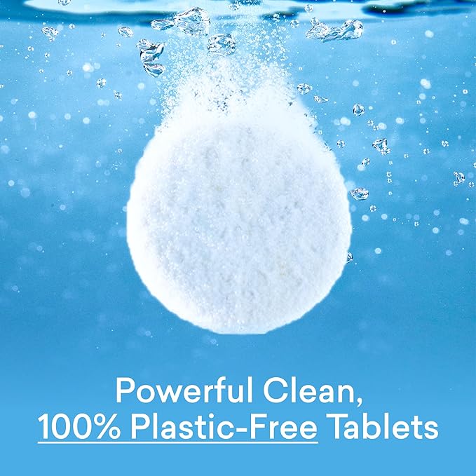 BLUELAND Laundry Detergent Tablets, 36 Count, Spring Bloom Scent, Plastic-Free Eco-Friendly Pods, Sheets, Liquid Alternative - Safe for Sensitive Skin, Gentle