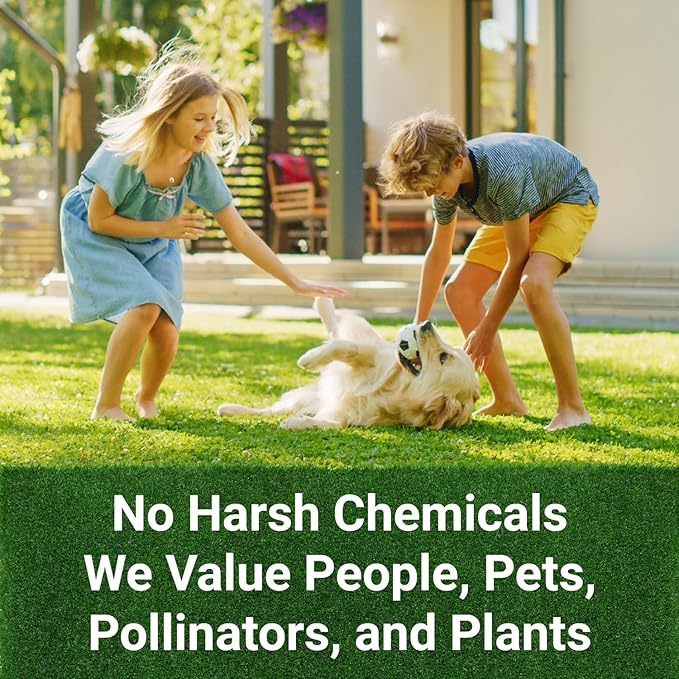 NatureShield Insect and Pest Repellent, Outdoor Bug Repellent for Patio and Lawn, Use with Irrigation Feeder System, Pump or Hose End Sprayer, 64 Fl Oz, 4 Pack