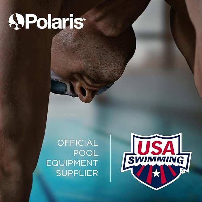 Polaris P724 Robotic Pool Cleaner, Lightweight Energy-Efficient Cleaner Perfect for In-Ground Pools up to 36-Feet, Cleans in as Little as 2.5 Hours